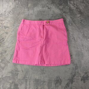 Vanessa Virgina Women's 6 Vibrant Pink Vacation Summer Casual Cotton Skirt